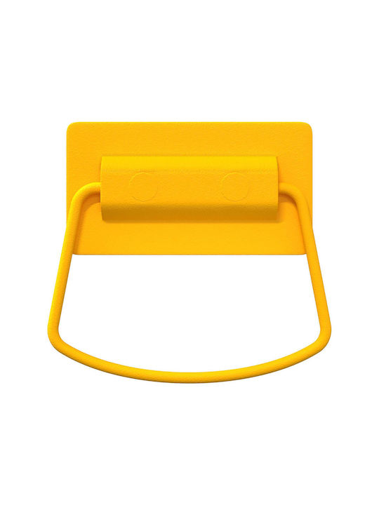 vidaXL Handgriff Möbelgriff aus Metallisch Χαμομηλί Κίτρινο 879435 2Stück