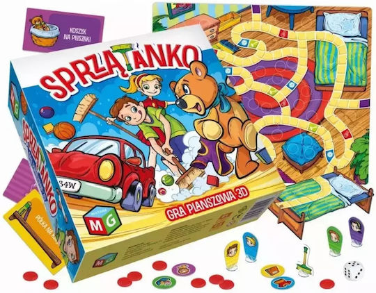 Board Game Cleanup for 2-4 Players 6+ Years Old (PL) Multigra