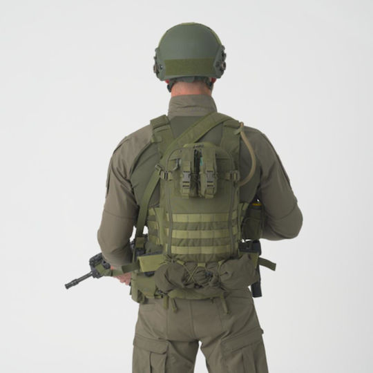 Helikon Tex Militärrucksack aus Cordura Grünes 7lt