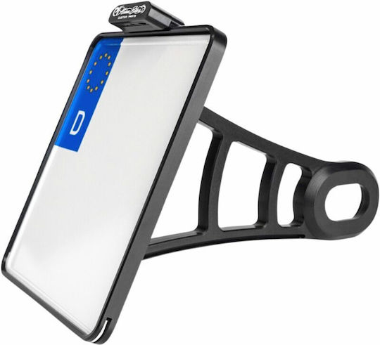 Heinz Bikes Motorrad-Kennzeichenhalter und -rahmen Led Rücklicht Slip-in Hbskz-xl Transparentes Kristall 1 Stück