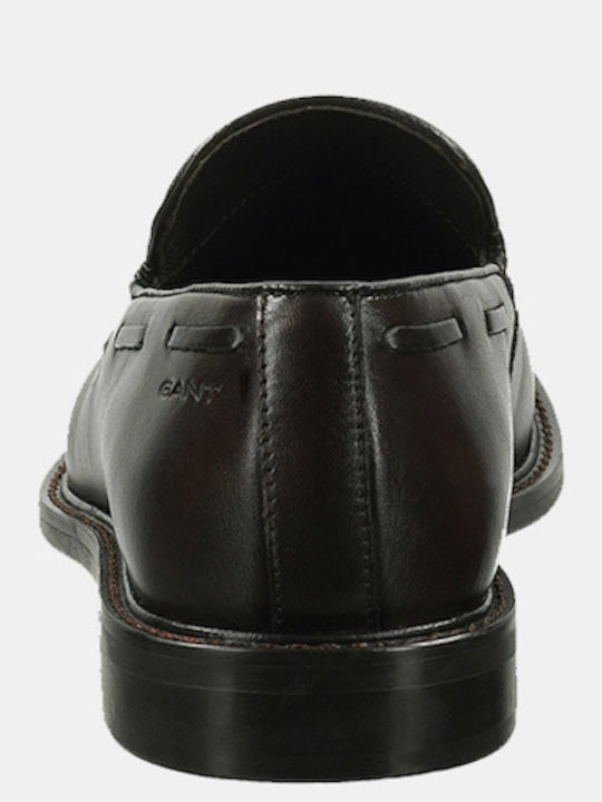 Men's Leather Loafers Brown