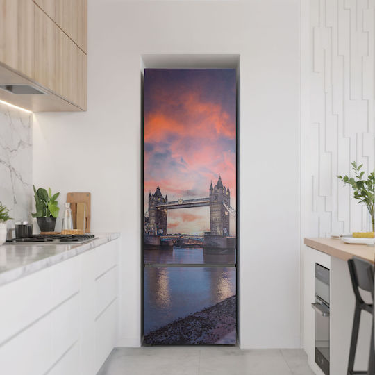 Dekorativer Aufkleber Kühlschrank Magnetisch 1Stück 60x180cm Tulup