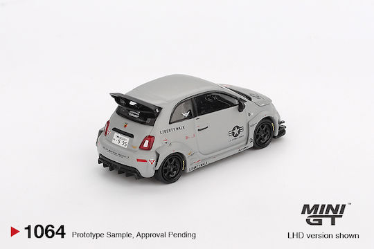 Macheta Auto Fiat Abarth 595 Lb-works X Abas Works Fighters 2024 1:64 Mini Gt Mgt01064-l