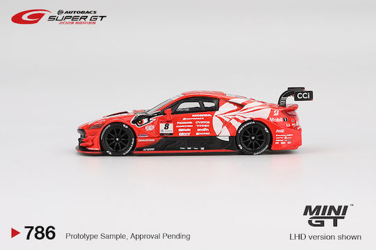 Machetă Mașină Honda Nsx-gt Type S Gt500 #8 Arta Mugen Nsx-gt 2023 Scara 1:64 Mini GT Mgt00786-bl