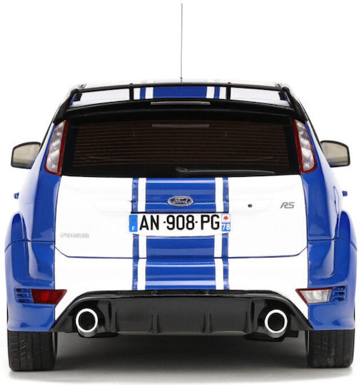 Моделна Фигура Автомобил Ford Focus Mk2 Rs Le Mans Син 2010 1:18 Otto Models Ot1010
