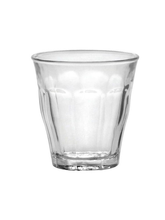 Duralex Picardie Σετ Ποτήρια Νερού από Γυαλί 160ml 6τμχ