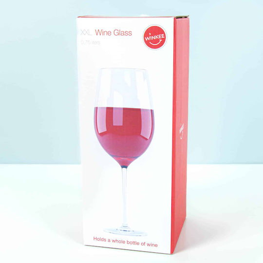 Winkee Pahar pentru Vin Alb din Sticlă Pahar cu picior 750ml