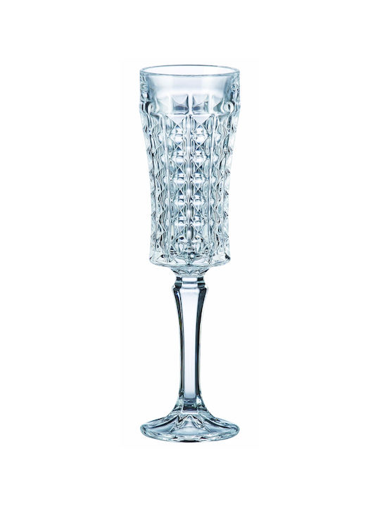 Crystal Bohemia Комплект Чаши Със Стъбло 120мл 6бр