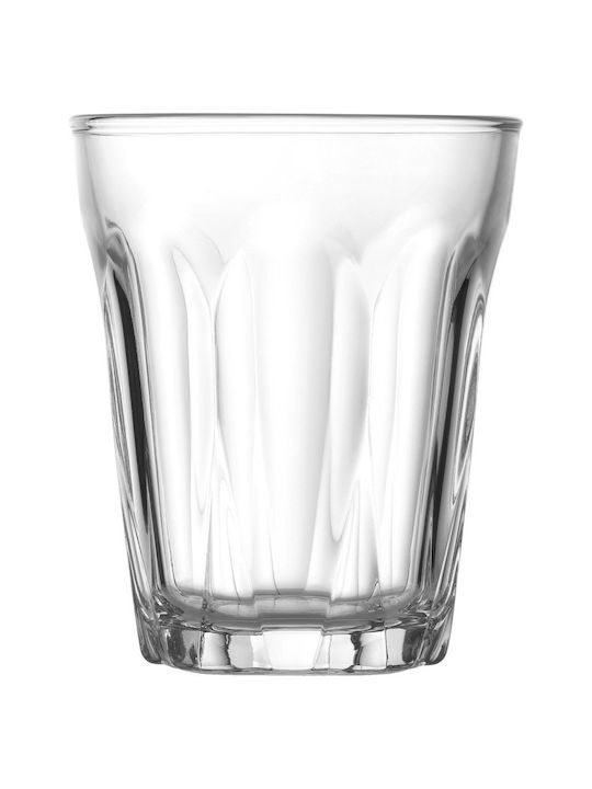 Uniglass Set of Glasses for White and Red Wine made of Glass in White Color 130ml 12pcs
