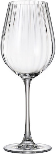 Crystal Bohemia Комплект Чаши за Бяло Вино от Кристално Кристално На Столче 640мл CTB1SI81640 6 Брой