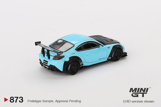 Machetă Mașină Toyota GR86 LB Works Baby Blue 2024 Scara 1:64 Mini GT MGT00873-L
