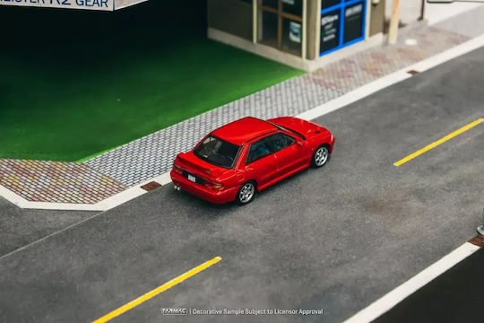 Modelauto Mitsubishi Lancer GSR EVO Rot Maßstab 1:64 Tarmac Works