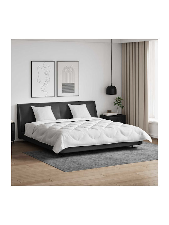 vidaXL Σετ Κουβέρτα King Size 260x220εκ. Λευκό 3378096