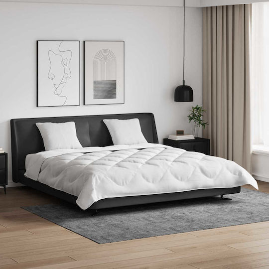 vidaXL Σετ Κουβέρτα King Size 260x220εκ. Λευκό 3378021