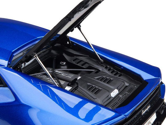 Macheta Auto Lamborghini Huracan Evo 2019 Albastru 1:18 Autoart