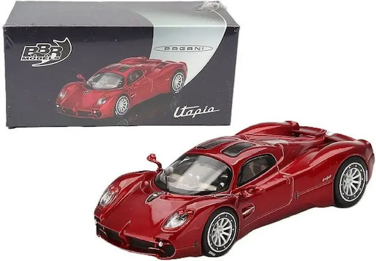 Macheta Auto Pagani Utopia Dubai Rot 2023 Maßstab 1:64 BBR BBRdie6431