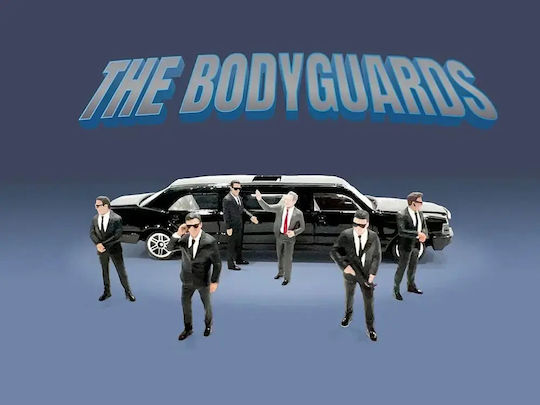 Set 6 Figurine Bodyguards 2024 1:64 Ad-2421