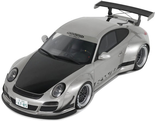 Machetă Mașină Porsche Rwb Abu Silver 2024 Scara 1:18 Gt Spirit Gt483
