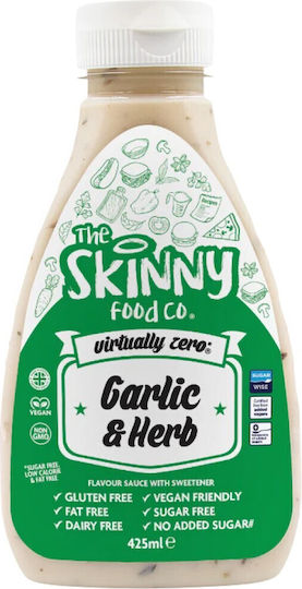 The Skinny Food Co Garlic & Herb Sos 425ml