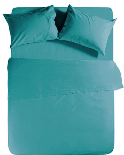 Nef-Nef Homeware Чаршаф Двойна с Ластик 140x200+30см. Basic Прашен бензин