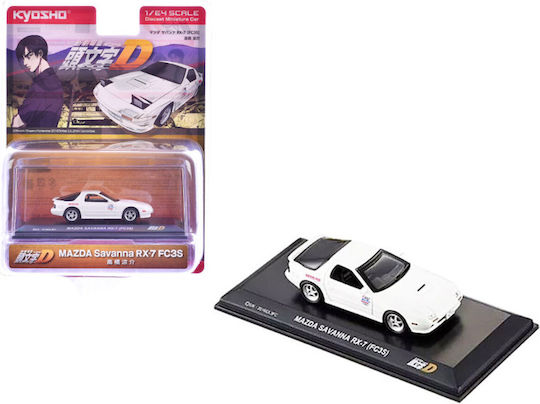 Macheta Auto Mazda Rx7 Savana Fc3s Initial D 1995 1:64 Kyosho 07057a3b