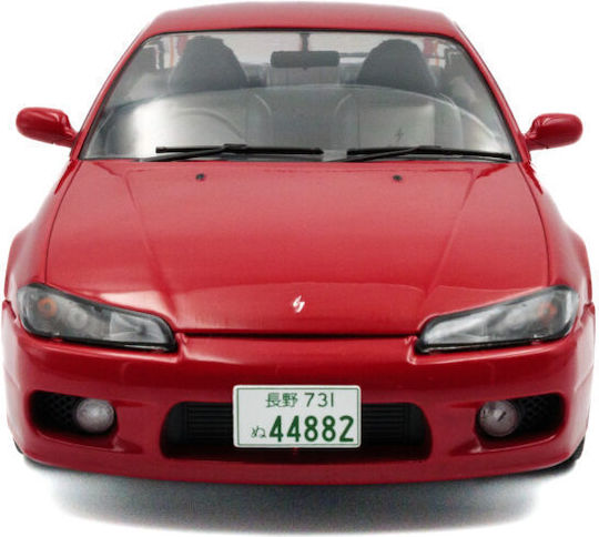 Machetă Mașină Nissan Silvia S15 Specr Aero Roșu Flacără 1999 Scara 1:18 Solido