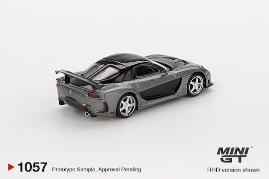 Mini GT Macheta Auto Mazda Rx7 Fd3s Veilsidefortune Grau Maßstab 1:64