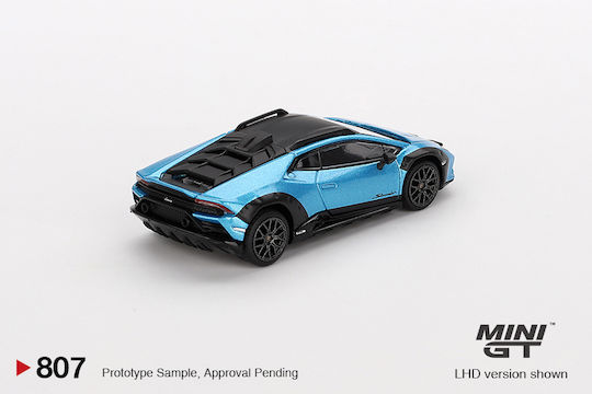 Machetă Mașină Lamborghini Huracán Sterrato Albastru Aegir 2024 1:64 Mini GT MGT00807-L