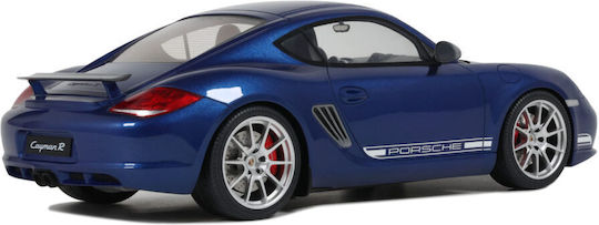 Macheta Auto Porsche Cayman R Blue 2012 1:18 Gt Spirit Gt901