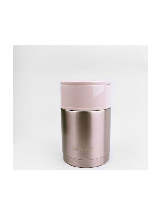 Maestro Δοχείο Φαγητού Inox Θερμός Γκρι 800ml