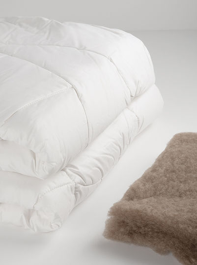 Vesta Home Πάπλωμα Μονό 170x240εκ. Camel 350 GSM 11.5 togs