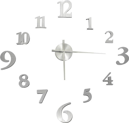 vidaXL 3D Wall Clock Gold Ø100cm