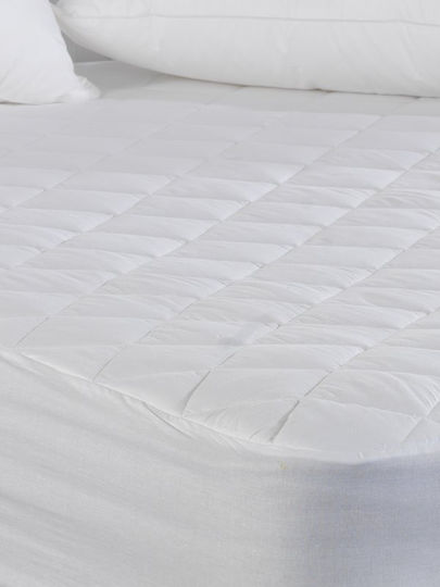 Sunshine Protective Cover Queen with Skirt White 160x200+35cm