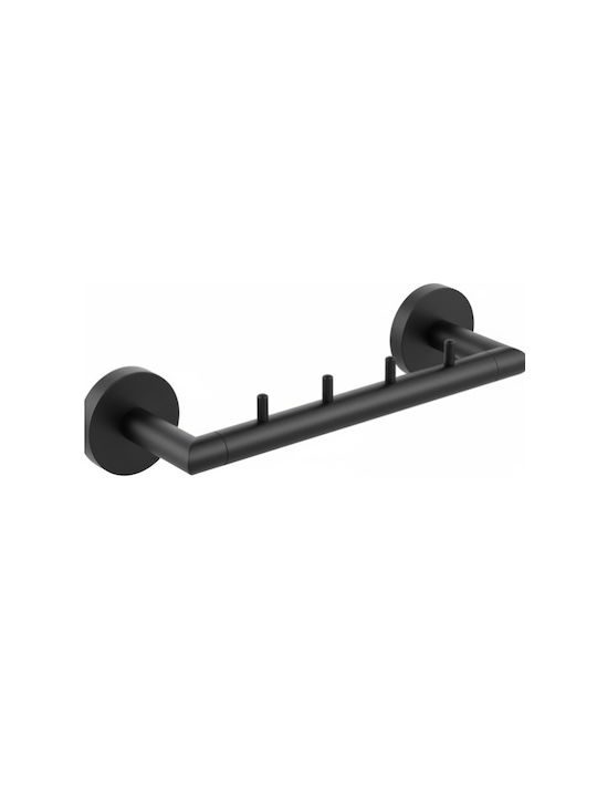 Wall Mounted Bronze Sponge Holder Art Series Loft-500 1350mm Black Matte