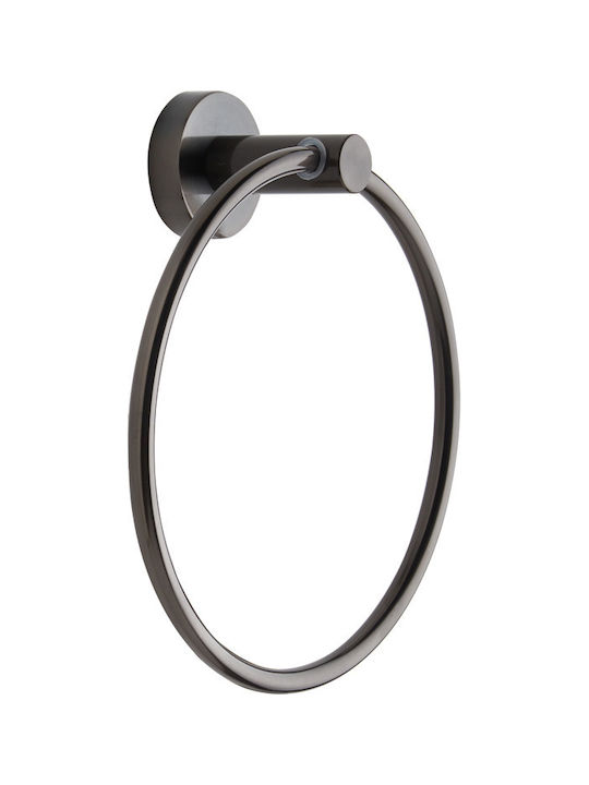 Κρίκος Μπανιου Bronze Art Σειρά Inox304 3030-81 Graphite Mat