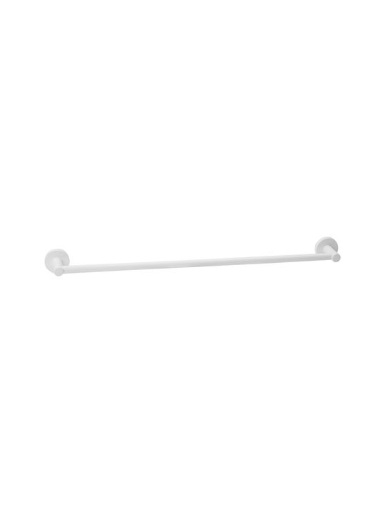 Bronze Art Fairmont Single Wall-Mounted Bathroom Rail ​60x60cm White