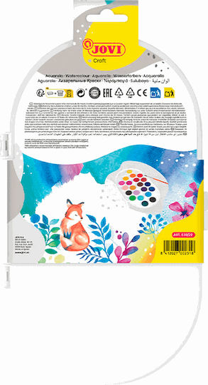 Giotto Watercolours Brush 3+ Plastic Bag 36 Colours Φ30mm 2 Pieces