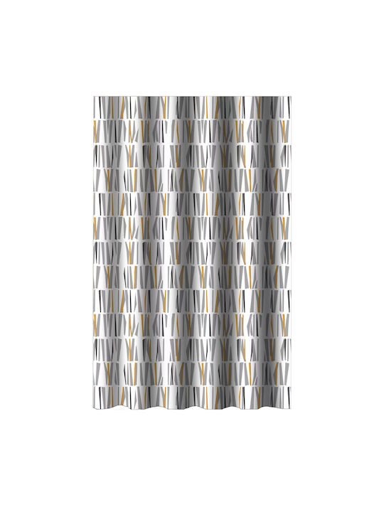 Frans Κ18 Shower Curtain Fabric 240x200cm Design K18-24