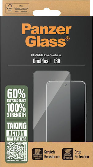 PanzerGlass Displayschutzfolie Schwarz (OnePlus 13R)