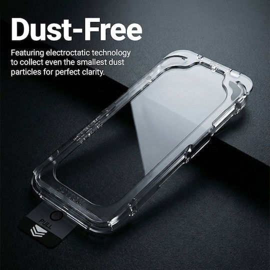 Crong Tempered Glass 2τμχ Μαύρο (iPhone 17 / 17 Pro / 16 ProXiaomi 17 Pro)