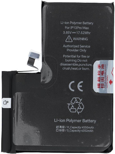 JCID Kompatibler Ersatzakku 4550mAh für iPhone 13 Pro Max