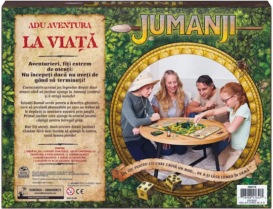 Joc de Societate JUMANJI pentru 2-4 Jucători 8+ Ani 6063738 (EN) Jocuri