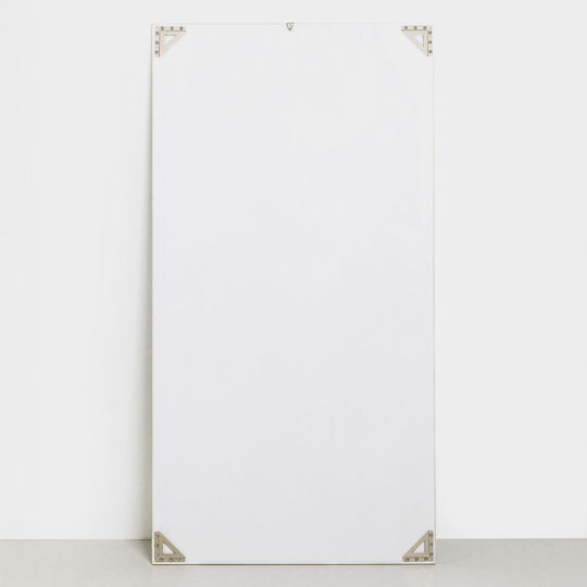 Liberta Organic Wall Mirror Full Length with Beige Plastic Frame 125.4x65.4cm 1pcs