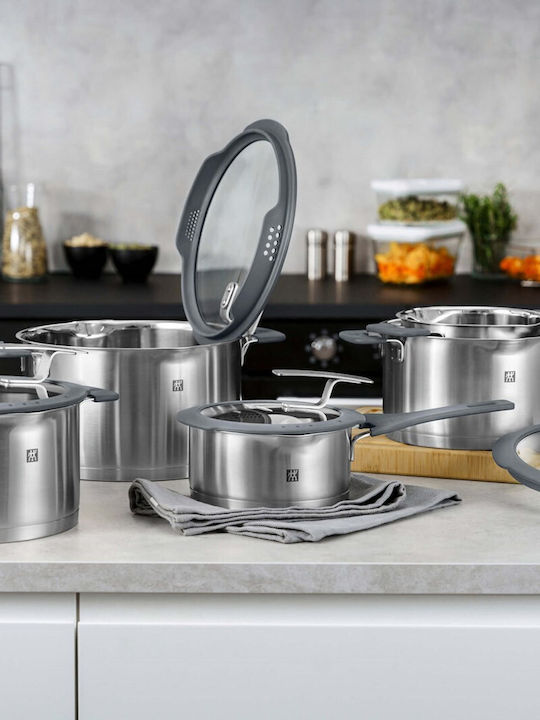 Zwilling J.A. Henckels Stainless Steel Pots Set 5 Pieces