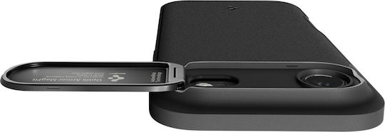 Spigen Optik Umschlag Rückseite Kunststoff / Silikon Schwarz (iPhone Air)