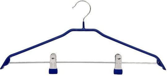 Viosarp Schrankbügel für Hosen Metallisch Blau TF-057 1Stück Viosarp Schrankbügel für Hosen Metallisch Blau TF-057 1Stück