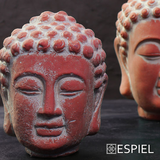 Espiel Dekorativer Buddha aus Keramik 14.5x14.5x18.5cm 1Stück