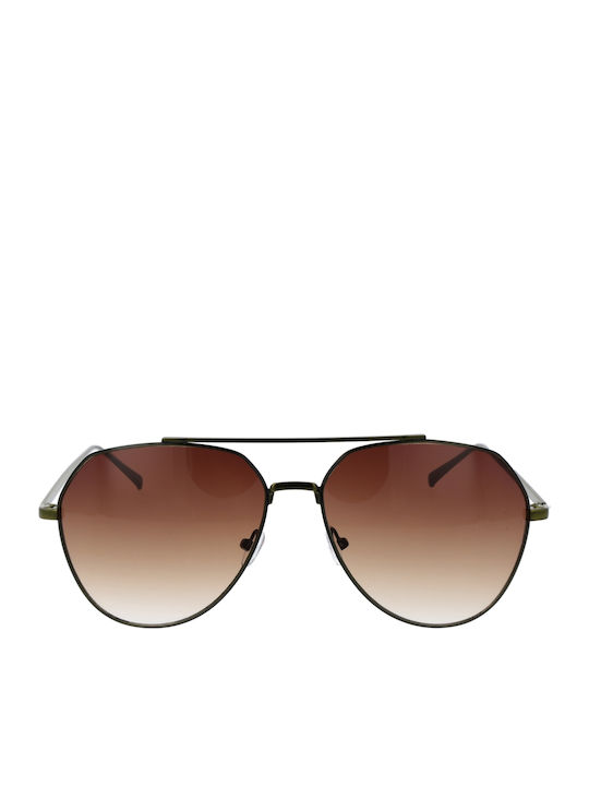 Champion Men's Sunglasses with Black Frame and Gray Lens CU5148-61C04