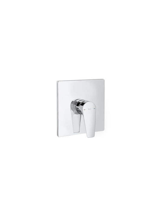 Roca L90 за душ кабина 2 изхода Сребрист