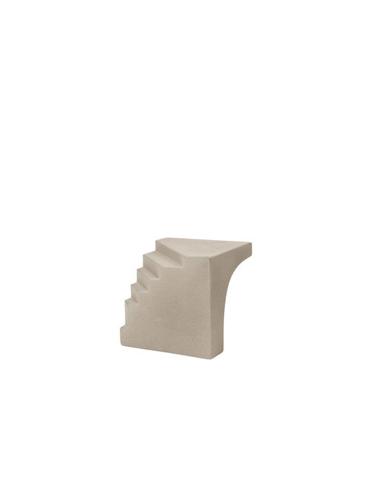 Sculpture Stair Terracotta Light Grey W16.5 X D16.5 X H16.5 Cm Kristina Dam Studio